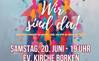 Wir sind da!
